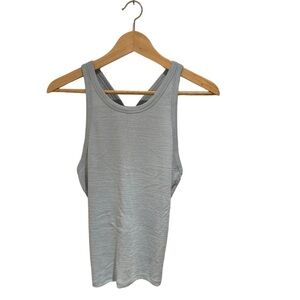WILFRED FREE Aritzia light blue knit tank top - size small